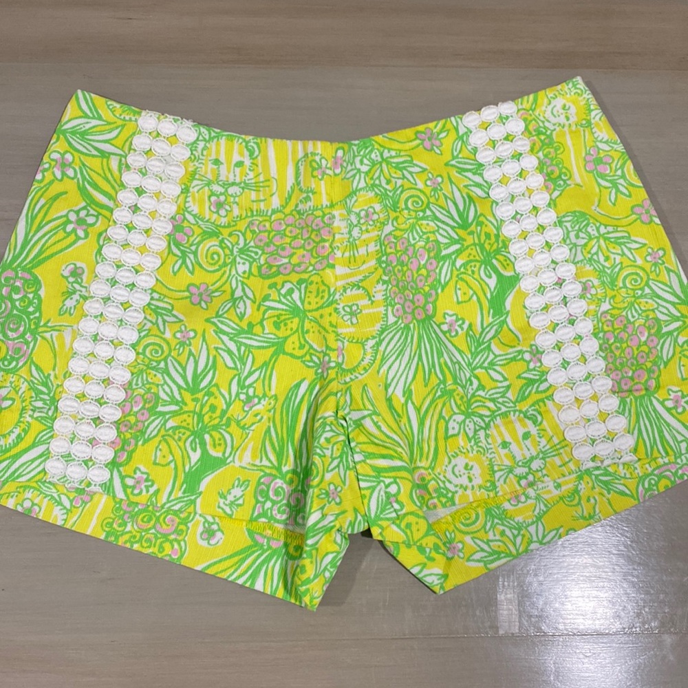 Lilly Pulitzer Green Shorts